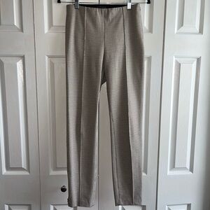 Banana Republic Cropped Houndstooth Dress Pants in brown and black - size 4